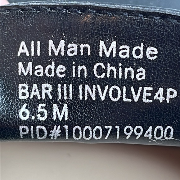 NWT Bar III Womens Involve Black Loafer Slip-On Shoes SIZE 6.5M - Picture 8 of 9